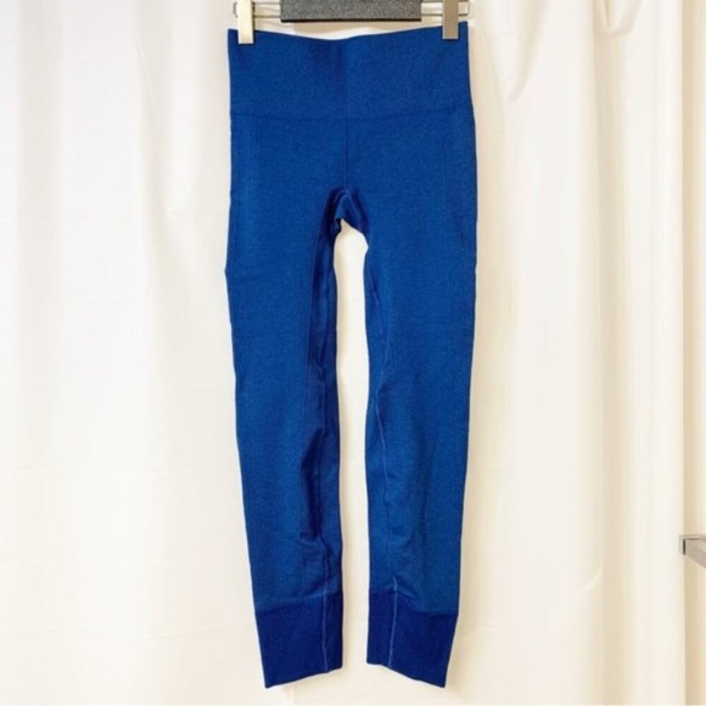 Lululemon Ebb to Street Pant Heathered Harbour Blue Size 4